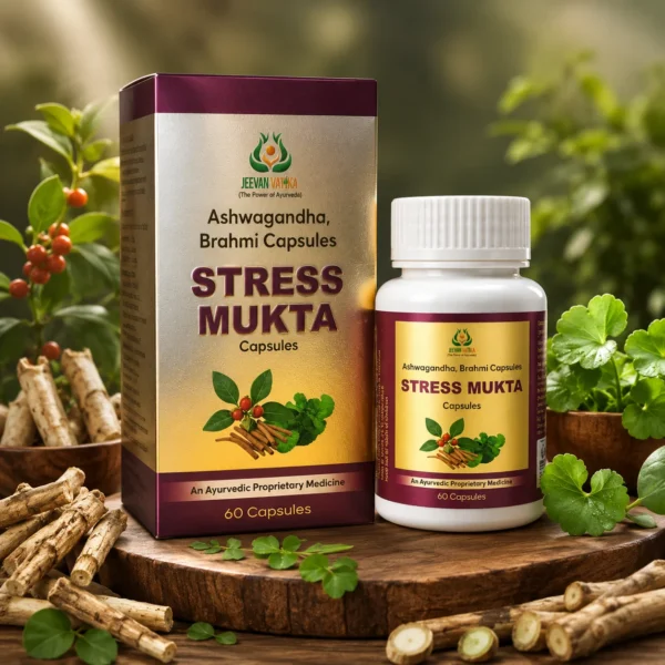 Stress Mukta Capsules - Ayurvedic Stress Support - Image 2