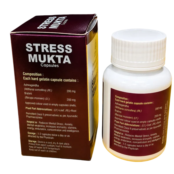 Stress Mukta Capsules - Ayurvedic Stress Support - Image 5